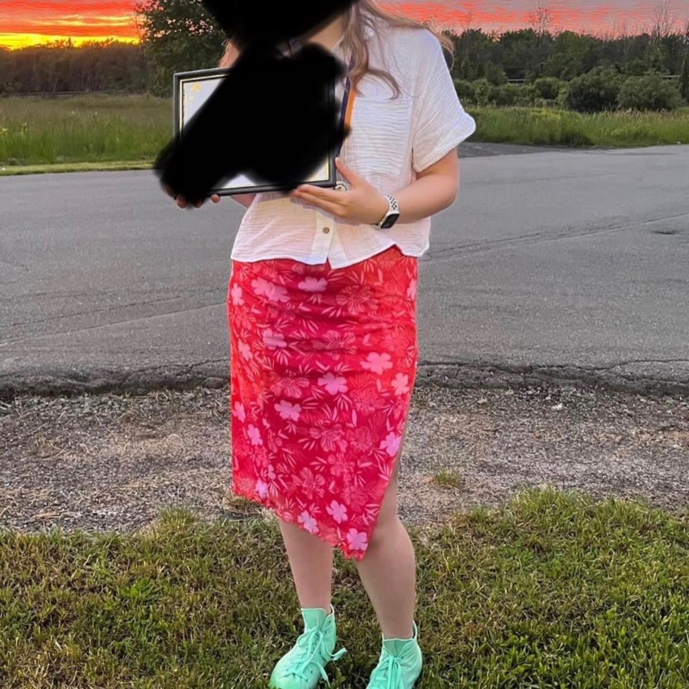 full tilt pink skirt